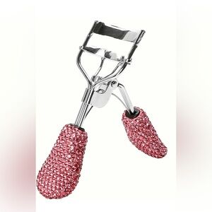 NWT Paris Hilton 🎀 Silver and Pink Bedazzled Eyelash Curler